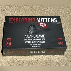 NEW Exploding Kittens NSFW Card Game
